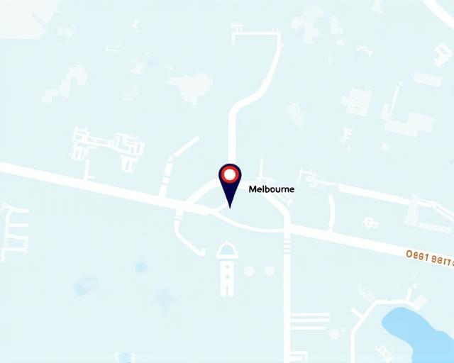 Map showing the location of ReefBridge office in Melbourne
